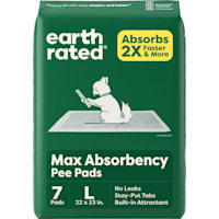 Earth Rated Max Absorbency, 2X Faster & More, Leak-Proof Dog Pee Pads