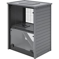 New Age Pet ECOFLEX Cozy Critter Hamster Villa, Two Level Small Animal Habitat