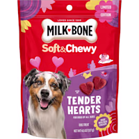 Milk-Bone Soft & Chewy Tender Hearts Dog Treats