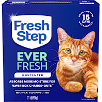 Fresh Step Ever Fresh Unscented Multi Cat Clumping Litter