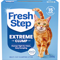 Fresh Step Extreme Clump Multi Cat Clumping Litter with Febreze Freshness