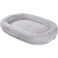 Unipaws Giant Memory Foam Human & Pet Bed, Oval Nest Design with Non-Slip Bottom