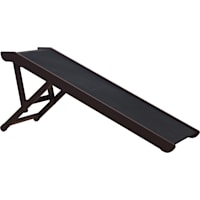 Unipaws Large Foldable Wooden Pet Ramp with Adjustable Height