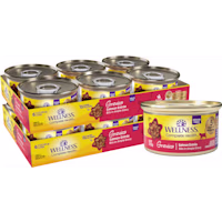 Wellness Complete Health Natural Canned Grain Free Gravies Salmon Dinner Wet Cat Food