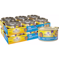 Wellness Complete Health Grain Free Chicken & Herring Dinner Pate Canned Cat Food