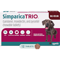 Simparica Trio for Dogs 88.1-132 lbs.