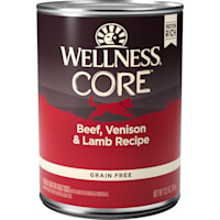 Wellness CORE Natural Grain Free Beef Venison & Lamb Wet Dog Food