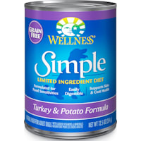 Wellness Simple Limited Ingredient Diet Grain Free Turkey & Potato Canned Dog Food