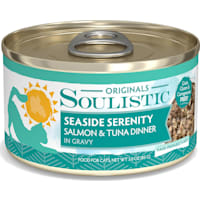 Soulistic Originals Seaside Serenity Salmon & Tuna Dinner in Gravy Wet Cat Food