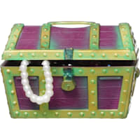 Penn Plax Action-Air Jewel Box Treasure Chest Aquarium Ornament