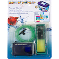 Penn Plax Small World Pump and Filter Kit