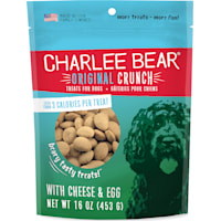 Charlee Bear Original Crunch Cheese & Egg Dog Treats