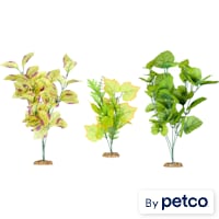 Imagitarium Background Plant Multi-Pack Silk Aquarium Plants