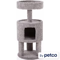 EveryYay Lookout Loft 3-level Cat Tree with Condo for Large Cats