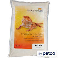 Imagitarium White Calcium Reptile Sand