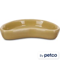 Imagitarium Ceramic Kidney Terrarium Dish for Reptiles