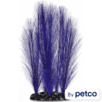 Imagitarium Purple Feather Plant Aquatic Decor