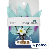 Imagitarium Blue Purple Leaf Silk Plant