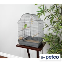 You & Me Parakeet Scallop Top Cage