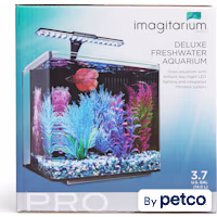 Imagitarium 3.7 Gallon PRO Deluxe Freshwater Aquarium