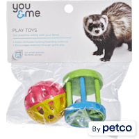 You & Me Ferret Fun Ball/ Wagon Wheel