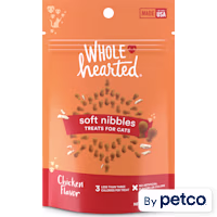 WholeHearted Savory & Tasty Soft Cat Treats - Chicken Recipe