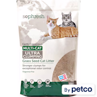 So Phresh Extreme Clumping Unscented Grass Seed Cat Litter