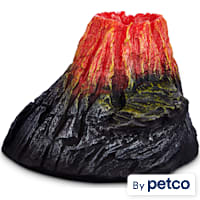 Imagitarium Bubbling LED Volcano Aquarium Ornament