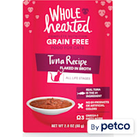 WholeHearted Grain Free Tuna Recipe Flaked in Broth Wet Cat Food