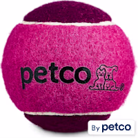 Petco Tennis Ball Dog Toy in Pink