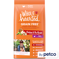 WholeHearted Grain Free Chicken and Pea Recipe Dry Puppy Food