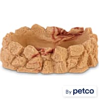 Imagitarium Marbled Deep Soaker Reptile Dish