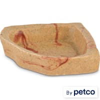 Imagitarium Marbled Desert Corner Reptile Dish