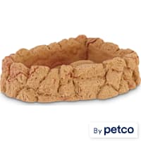 Imagitarium Marbled Corner Deep Soaker Reptile Dish
