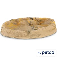 Imagitarium Marbled Rock Entry Reptile Dish