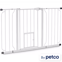 EveryYay In The Zone Steel Walk-Through Pet Gate