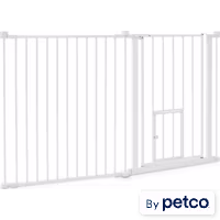 EveryYay In The Zone Steel Pet Gate & Play Pen