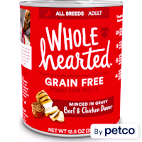 WholeHearted Grain-Free Adult Beef and Chicken Dinner Wet Dog Food