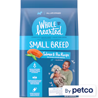 WholeHearted Grain Free Small Breed Salmon and Pea Recipe Dry Dog Food for All Life Stages