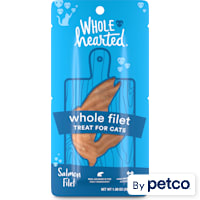 WholeHearted Protein-Rich Salmon Filet Cat Treat