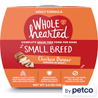 WholeHearted Grain Free Small Breed Chicken Dinner Adult Wet Dog Food