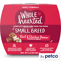 WholeHearted Grain Free Small Breed Beef and Chicken Dinner Adult Wet Dog Food