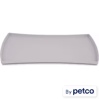EveryYay Table Manners Grey Rubber Placemat for Dogs