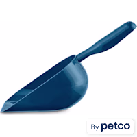EveryYay For Good Measure Blue Plastic Dog Food Scooper