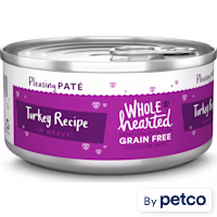 WholeHearted Grain Free Turkey Recipe Pate Adult Wet Cat Food