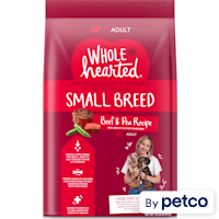 WholeHearted Grain Free Small-Breed Beef and Pea Recipe Adult Dry Dog Food