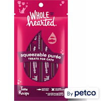 WholeHearted Tuna Recipe Puree Squeezable Cat Treats