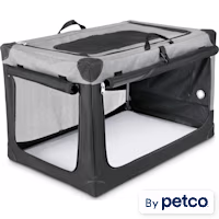 EveryYay Going Places Stow & Go Portable Canvas Dog Crate