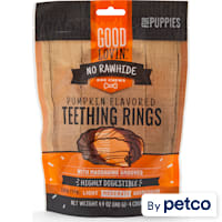 Good Lovin' No Rawhide Pumpkin Flavored Puppy Teething Rings