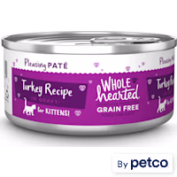 WholeHearted Grain-Free Turkey Recipe Pate Wet Kitten Food
